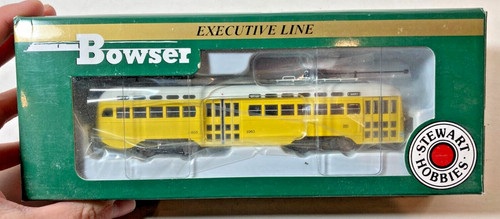 Carro PCC escala HO Bowser 12563 SF Muni línea F modelo motorizado coche interurbano | Zustand: Used