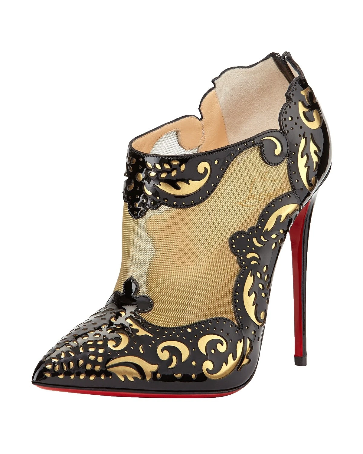 Christian Louboutin Patent Leather Boots for Women