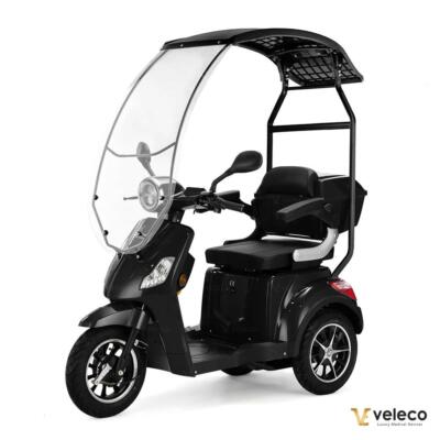 VELECO DRACO Mobile senior a ruote con tetto, monopattino