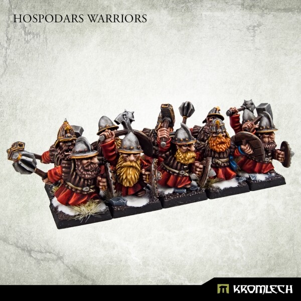 Kromlech Hospodars Warriors (10) Brand New KRM173