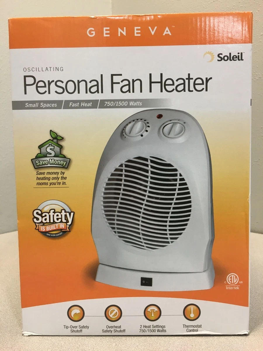 Soleil FH-101A 100 sq ft Electric Oscillating Heater | eBay
