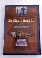 SO GLAD I MADE IT - DVD Songwriter Roger Salloom Documentary 2004 RARE