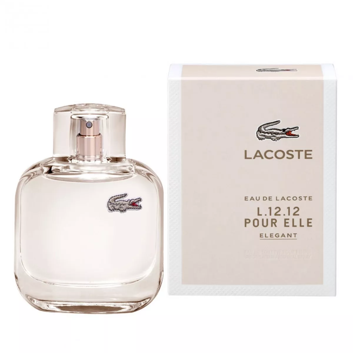 EAU DE LACOSTE L12.12 POUR ELEGANT Perfume 3.0 oz 90 ML edt Women NIB | eBay