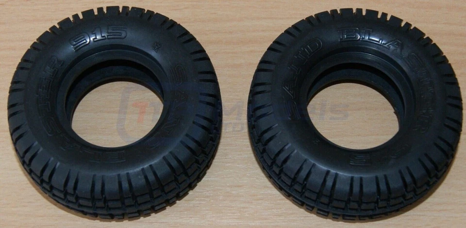 Tamiya Rough Rider/Ranger/Pajero/Brat/FAV/Buggy Champ, 9805049 Tyres/Tires, 2Pcs - Image 2 of 3