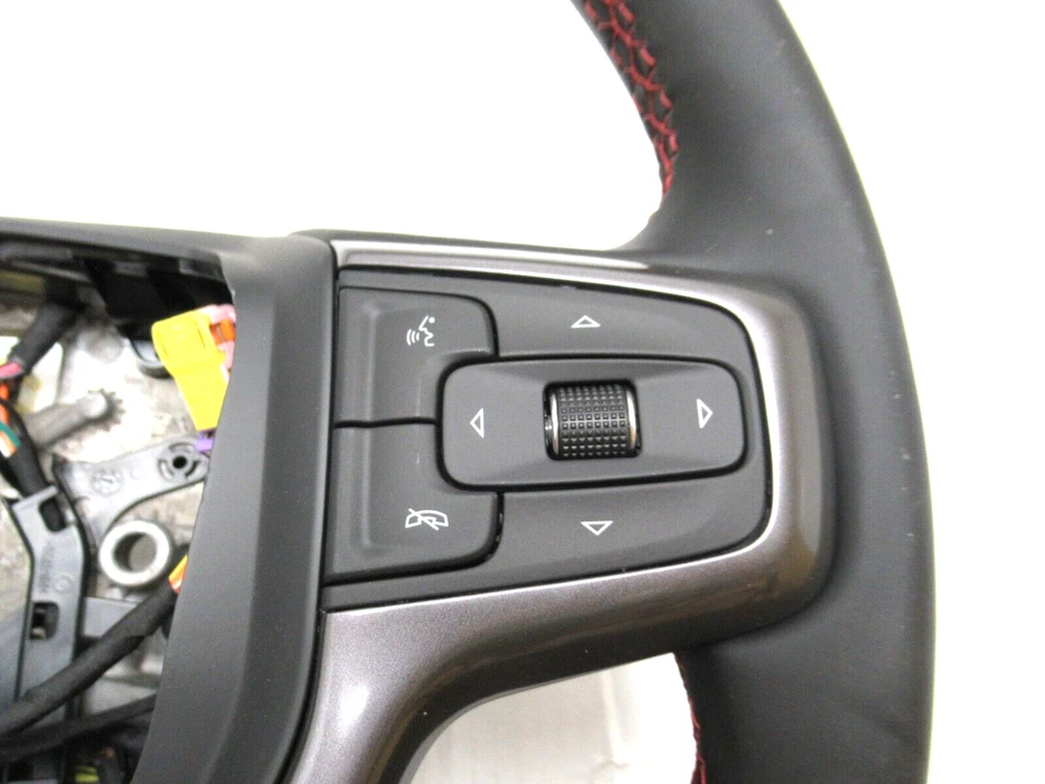 Steering Wheel Pre-Crash Heated Color Black 2021-2024 Chevrolet Suburban Tahoe - Image 4 of 4