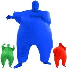 AirSuits Inflatable Blow-Up Fat Suit Fancy Dress Costume Unisex for Halloween