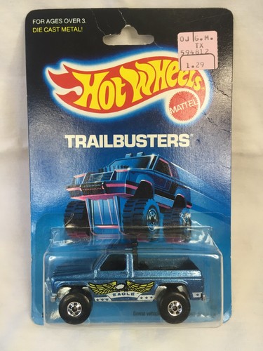 Hot Wheels Trailbusters Blackwall BYWAYMAN Blue Metalflake NEW in BLISTERPACK !!