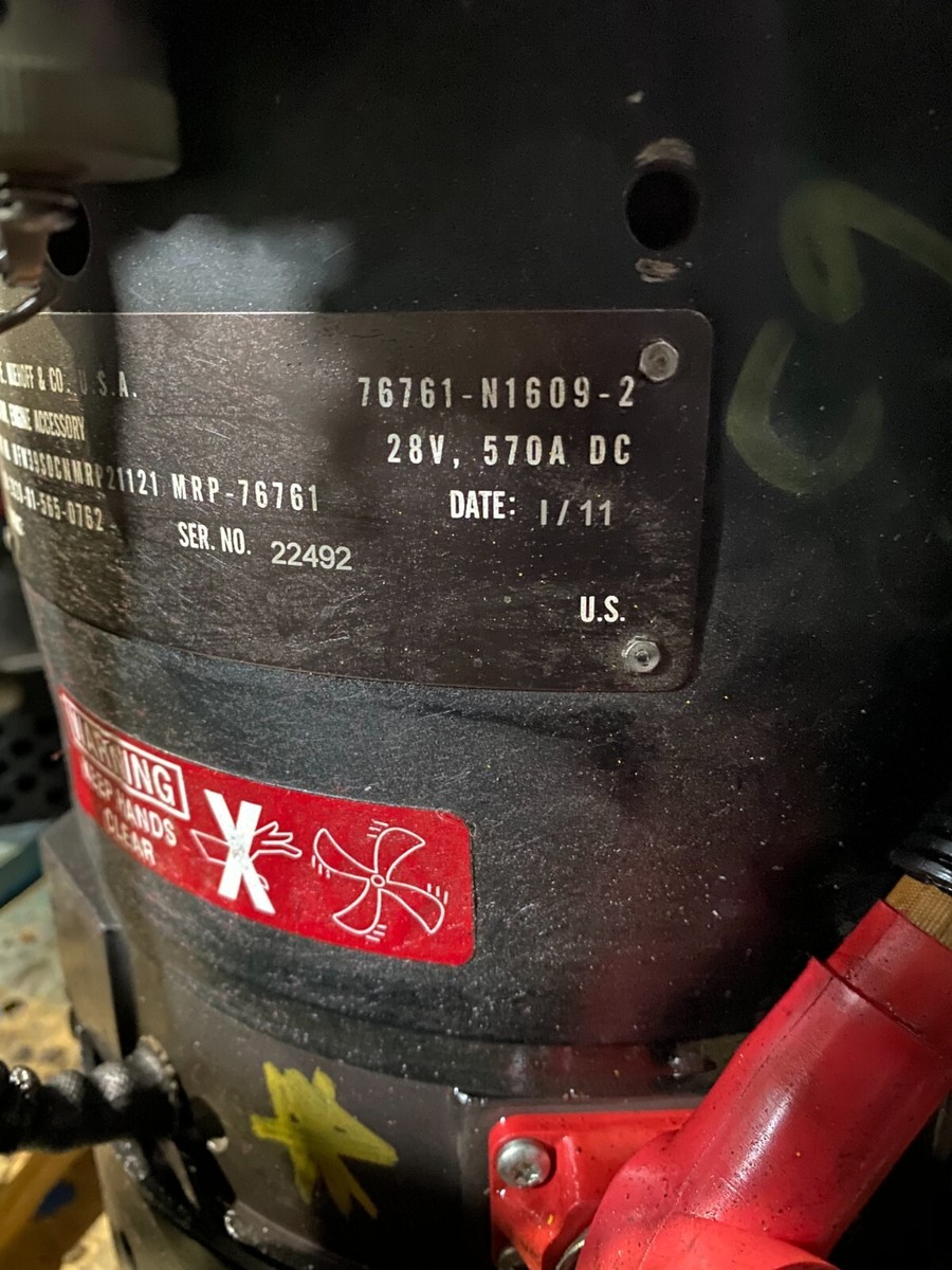 C.E. Niehoff & Co Generator 2920-01-565-0762, 76761-N1609-2