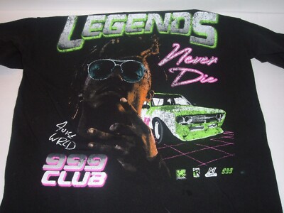 Juice Wrld 999 Club Legends Never Die T Shirt Men's Sz Small