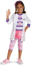 Doc McStuffins Classic Disney Doctor Fancy Dress Halloween Toddler Child Costume
