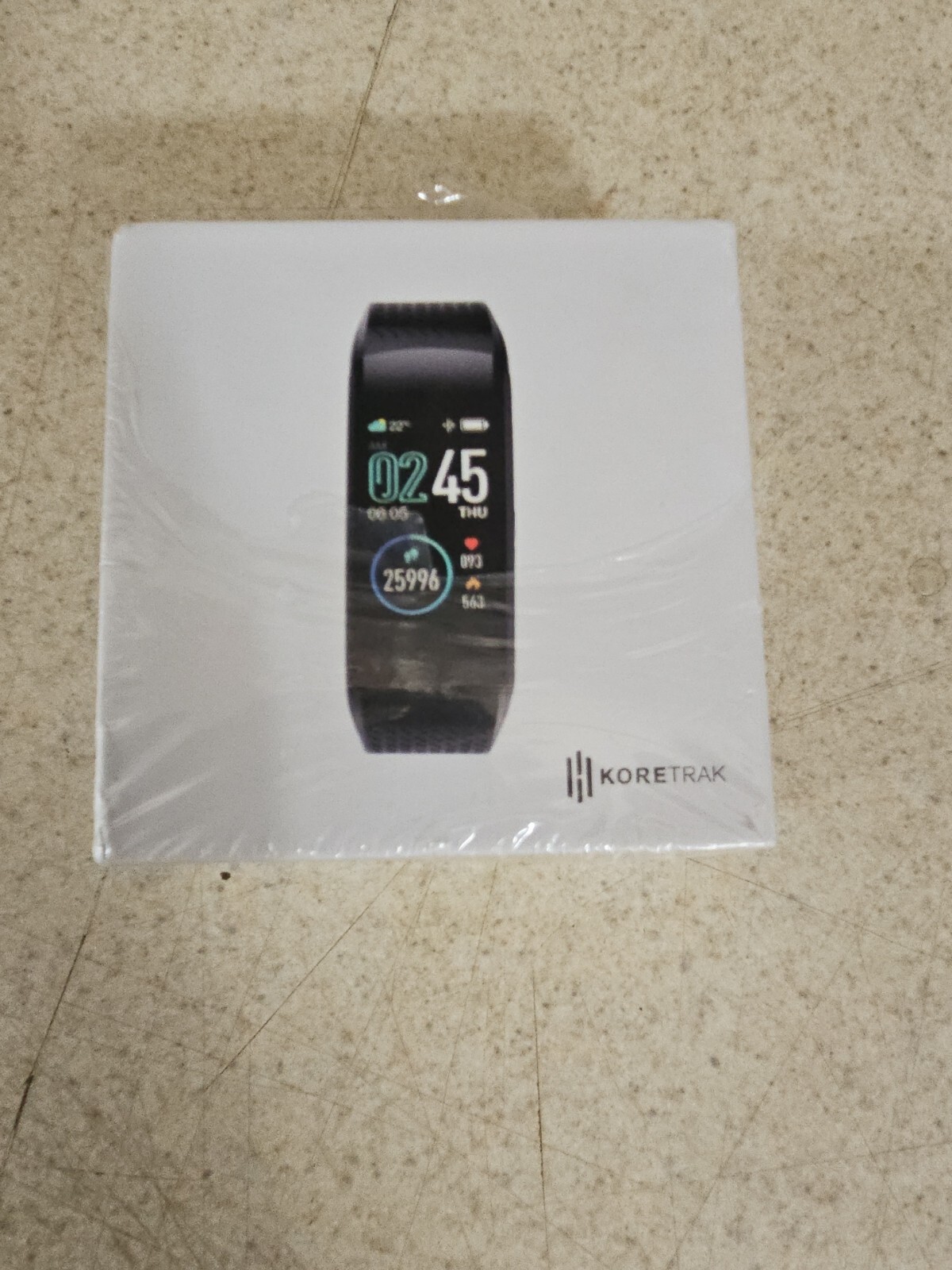 Original Koretrak Watch Tracker Fitness Band, Heart Rate Monitor