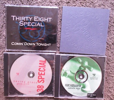 THIRTY EIGHT SPECIAL (.38 SPECIAL) LOT OF FOUR EX+/UNPLAYED PROMO CD ...