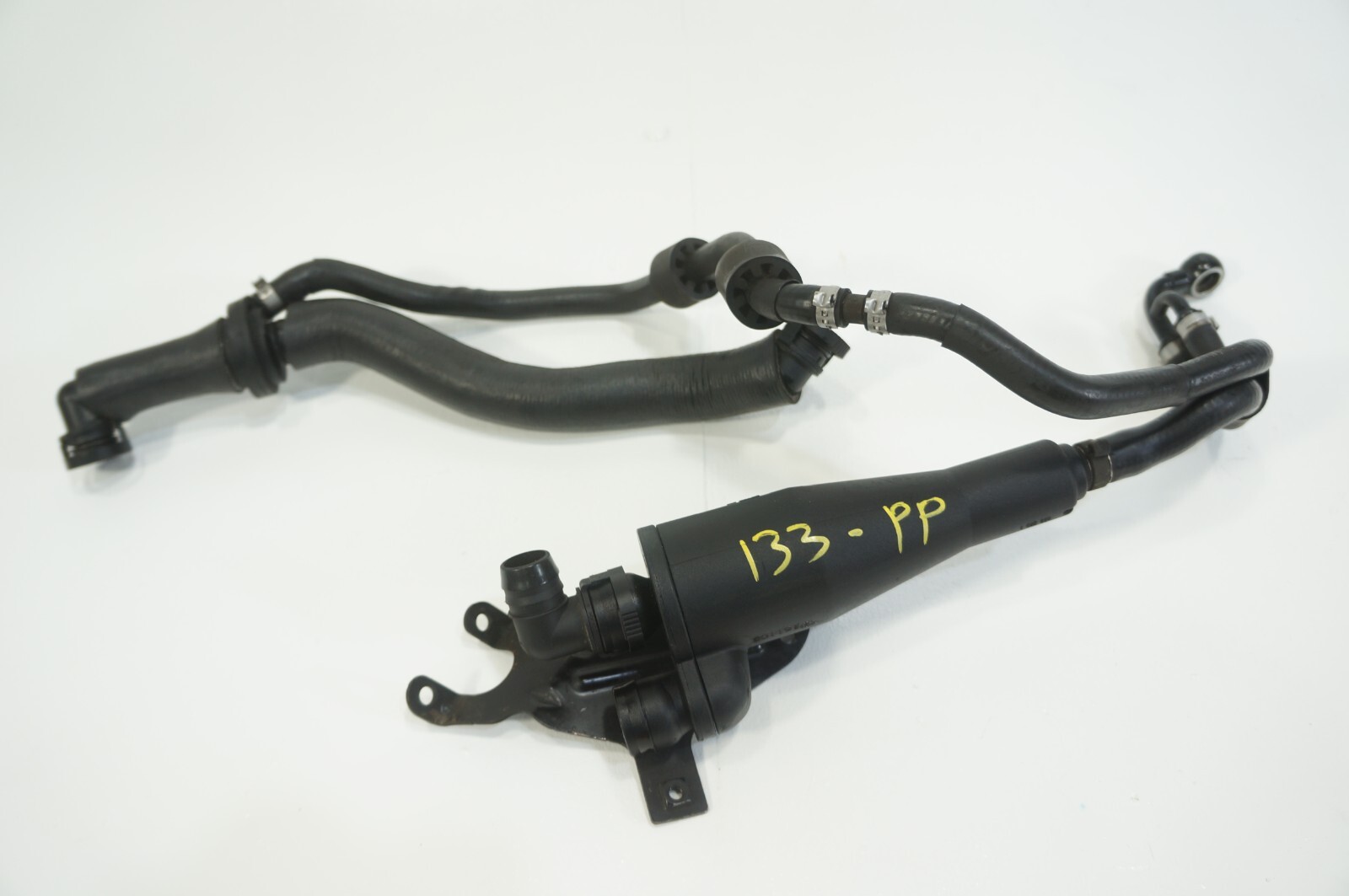 03-12 Bentley Continental Flying Spur 6.0L Left Engine Oil Separator with Pipe