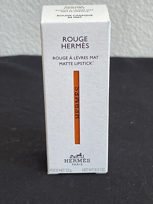 NEW HERMÈS Rouge Casaque #64 Matte Lipstick 3.5g 0.12 oz | eBay