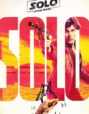 ALDEN EHRENREICH SIGNED 8X10 PHOTO STAR WARS HAN SOLO AUTOGRAPH BECKETT COA A