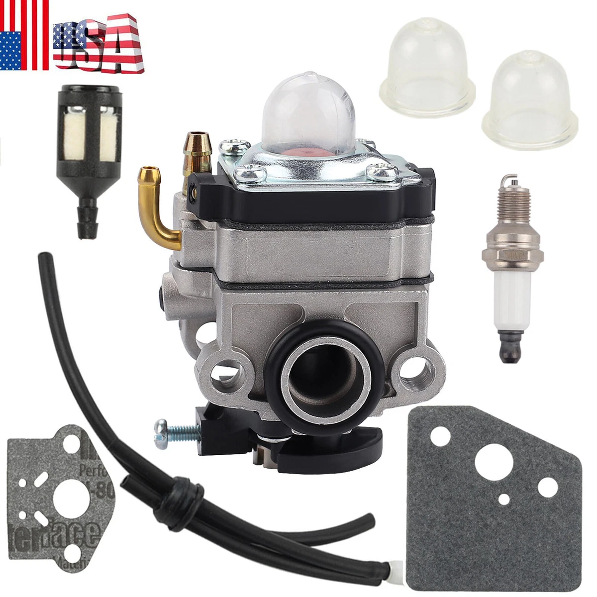 753 1225 Carburetor For Troy Bilt TB490BC TB415CS TB465SS TB26CO