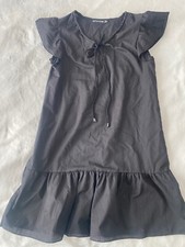 Black frill tunic pretty little thing dress
