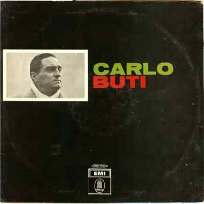 Carlo Buti NEAR MINT Odeon Records Vinyl LP