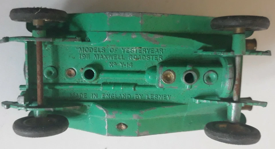 matchbox models of yesteryear 1911 maxwell roadster no y14 (MB) - Image 4 of 4