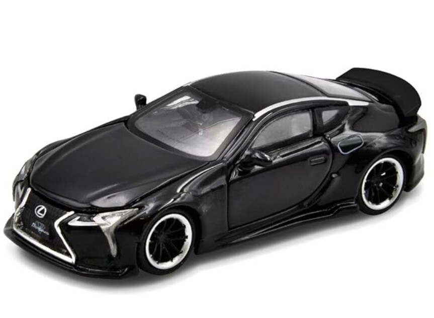 Era Car Lexus LC500 LB Works RHD Dark Black 1/64 Diecast