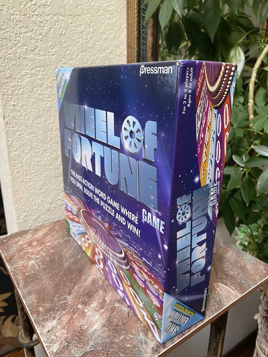 Wheel Of Fortune Game By Pressman - 3rd Edition (No Instruction Manual) | UK