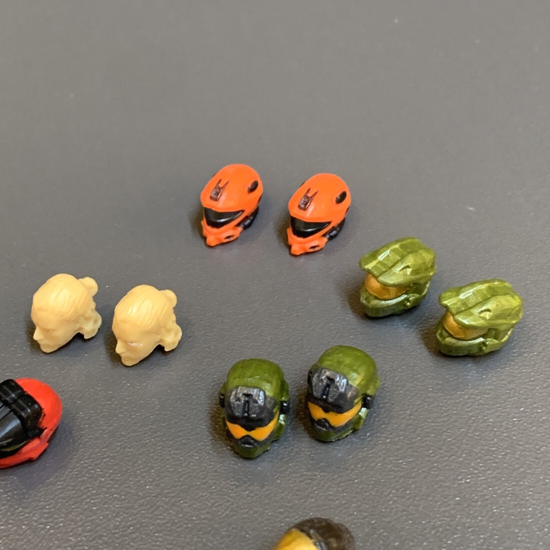 Lotto 20 Modellini Head HALO Mega Bloks Construx Building UNSC MARINE - Foto 3