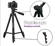 AGFAPHOTO 50" Pro Tripod With Case For Sony HDR-TD10