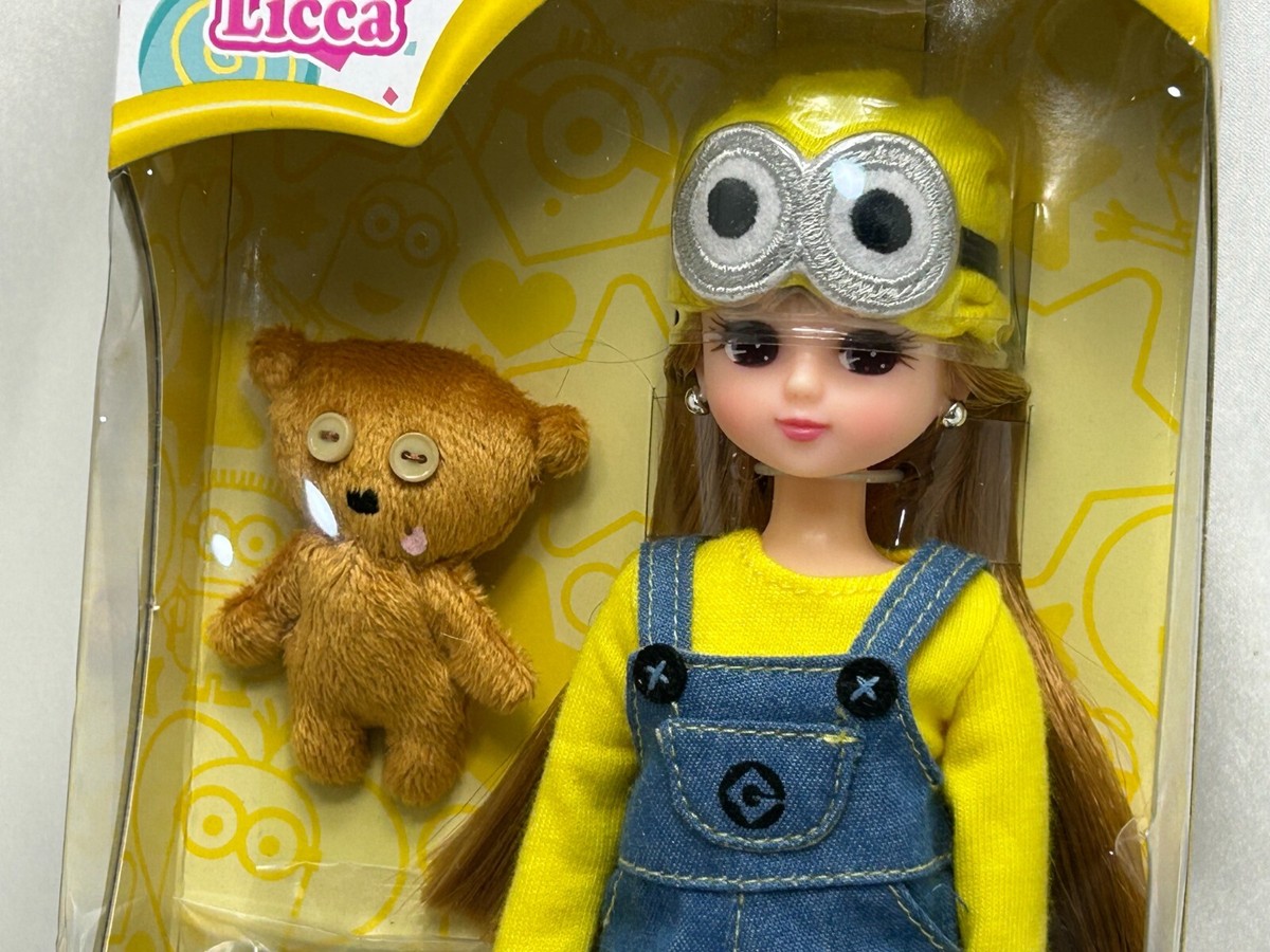 TAKARA TOMY Licca Doll LD-08 I love Minion Japanese Doll from