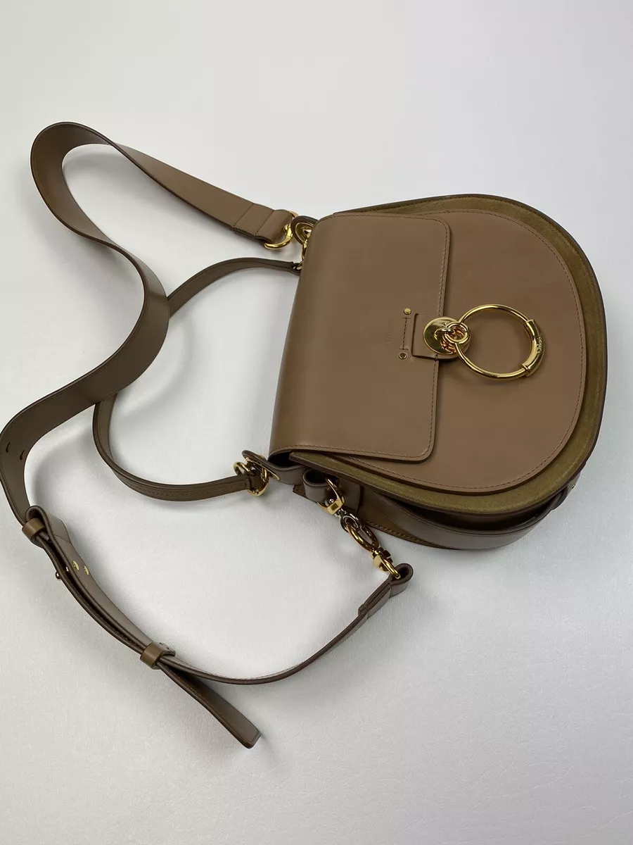 224 Chloe Medium Tess Calfskin Leather Shoulder Bag RETAIL 1990