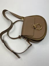 #224  Chloe Medium Tess Calfskin Leather Shoulder Bag RETAIL $1990