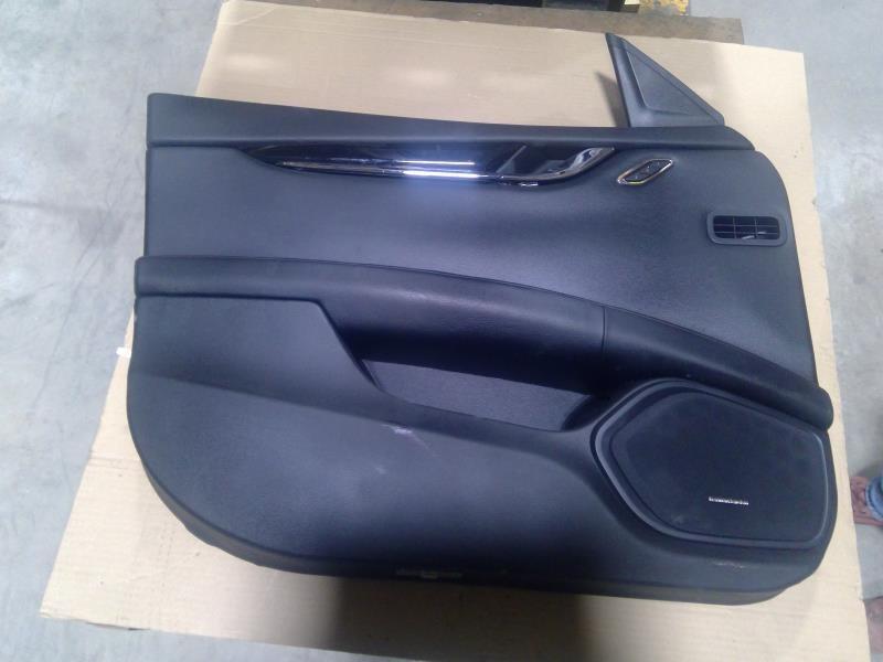2017 MASERATI QUATTROPORT DRIVER INTERIOR DOOR PANEL BLACK OEM LW3830 0002
