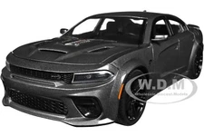 2021 DODGE CHARGER SRT HELLCAT GRAY "FAST X" "FAST & FURIOUS" 1/24 BY JADA 34472
