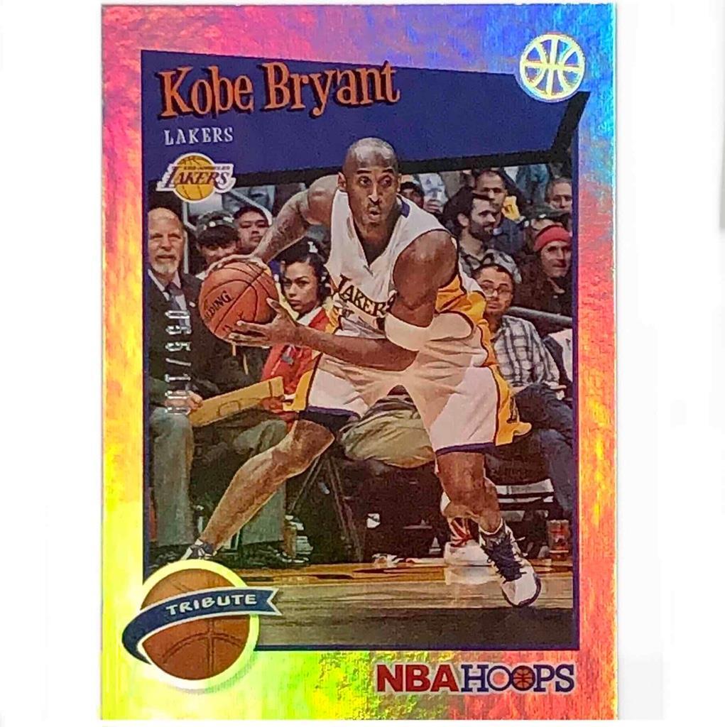 2019-20 Panini NBA Hoops #282 Kobe Bryant HOF Silver Holo