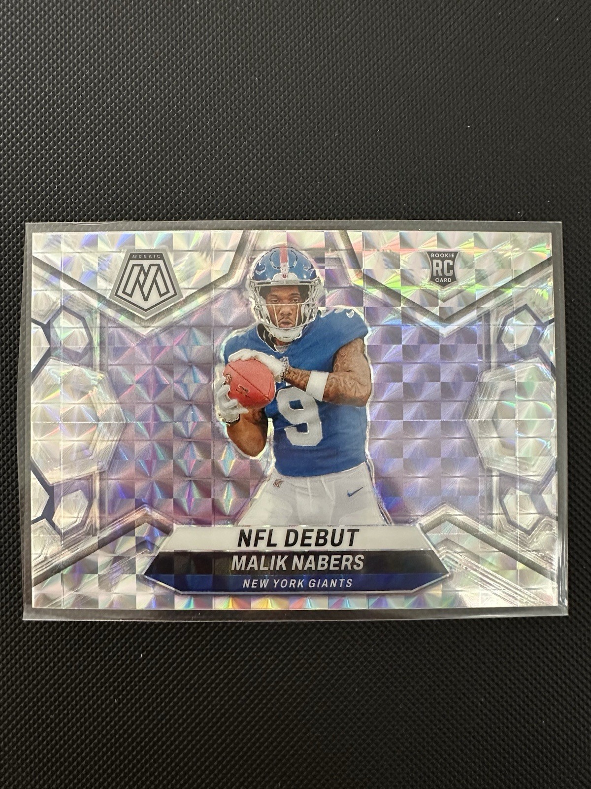 2024 Panini Mosaic - NFL Debut Malik Nabers #284 Mosaic Prizm (RC)