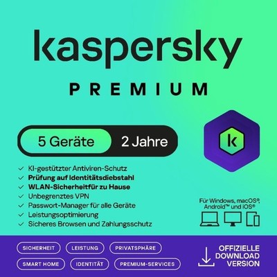 Premium Total Security 2026 5 Geräte 2 Jahre EMAIL SOFORT