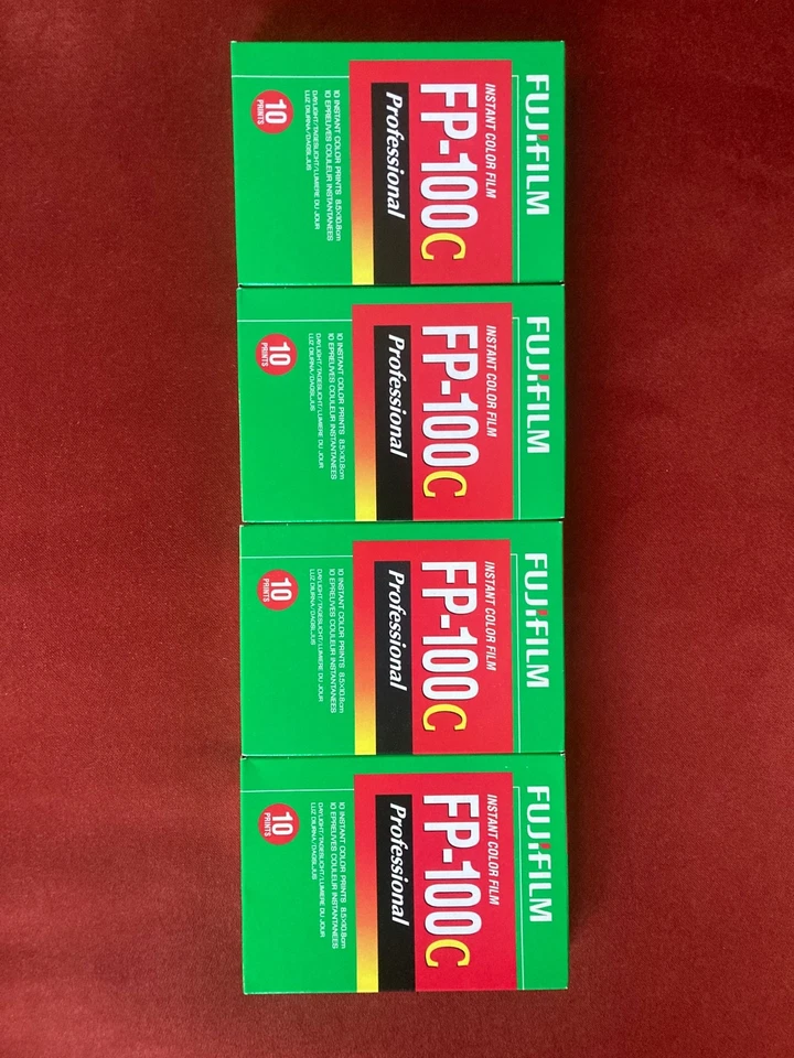 Lot de 4 packs FUJIFILM INSTANT COLOR FILM FP-100C - Photo 1/2