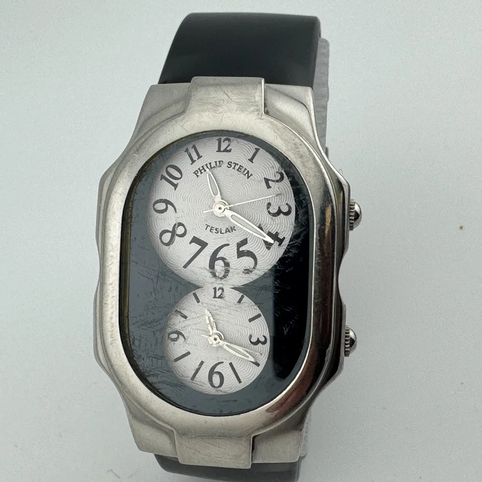 Philip Stein Teslar Quartz Watch Men Scalar Wave Quantum Tech EMF Dual Movements - Image 2 of 4