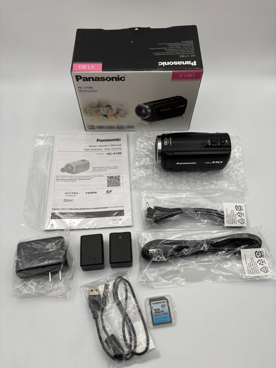 Panasonic AVCHD Removable Storage (Card/Disc/Tape) Camcorders for
