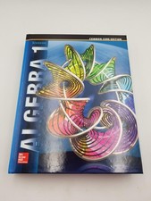 Algebra 1, Common Core Edition, McGraw Hill