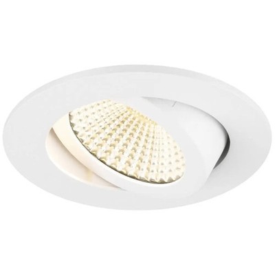 SLV LED Einbauleuchte Deckenspot Leuchte Tria 68 Aluminium Weiß 11 W
