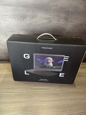 WOLFANG 17.5 Portable DVD Player with Large HD Display 6 Hours Battery NEW