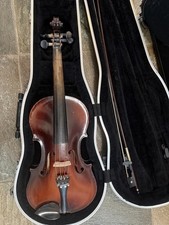 Violin with case and bow, full size. Harmony brand. Chicago.