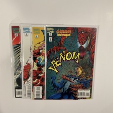 Venom Carnage Unleashed Lot 1 2 3 4 Near Mint Nm 1995 Marvel Comics