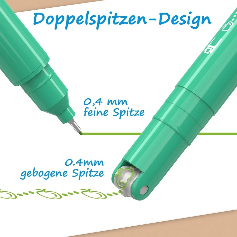 Doppelspitze Textmarker | 18 Muster | Farbvielfalt - Bild 4 von 4