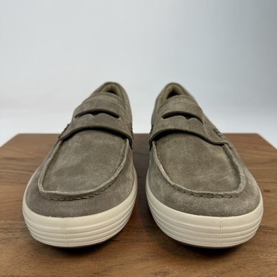 New Mens Ecco Soft‎ 7 Slip-On Suede Penny Loafer Shoes Size EU 42 US 8-8.5 M New Mens Ecco Soft 7 Slip-On Suede Penny Loafer Shoes Size  main image 4