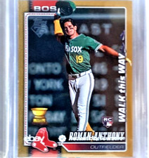 2026 Topps Celebration Roman Anthony WALK THIS WAY Gold /50 RC 📈📈