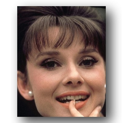 Audrey Hepburn Photo 8x10 Classic Hollywood Glamour Portrait Elegant Style-27