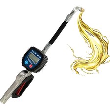 LAUCO Digital Oil Gun for Air Operated Oil Pump Systems Heavy-Duty Metered