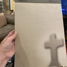 Ampad Soft Scenes Legal Pad With Soft Cross