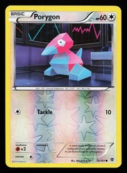 Porygon 72/101 Plasma Blast Reverse Holo